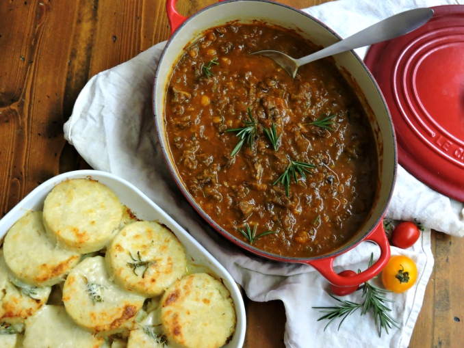 Alpaca Ragu with Semolina Gnocchi